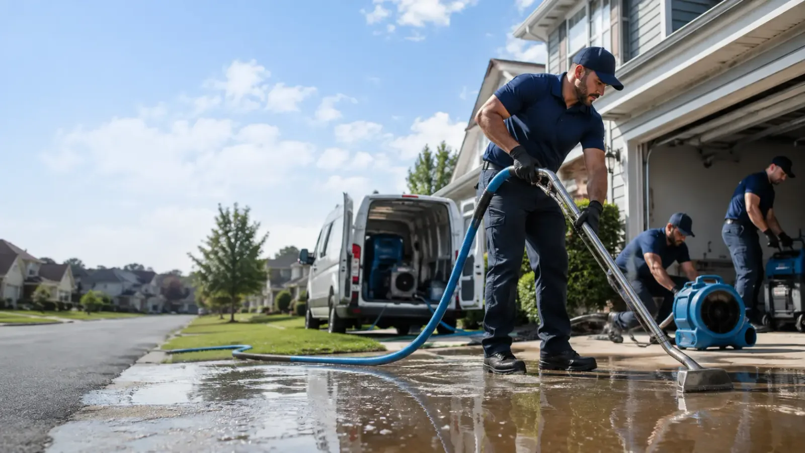 Flood Damage Restoration in Honeydew, CA